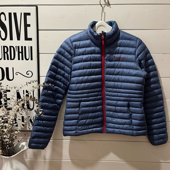 MARMOT blue puffer size  S - Picture 7 of 11